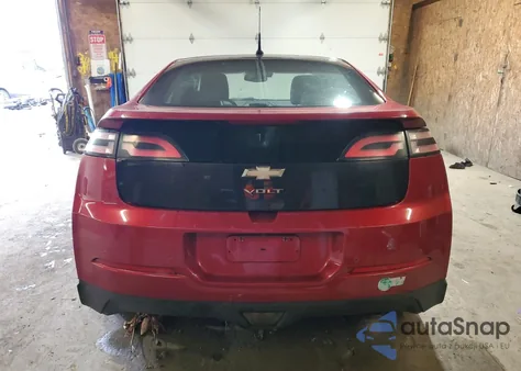 2012 Chevrolet Volt from USA, damaged, VIN 1G1RH6E43CU122808